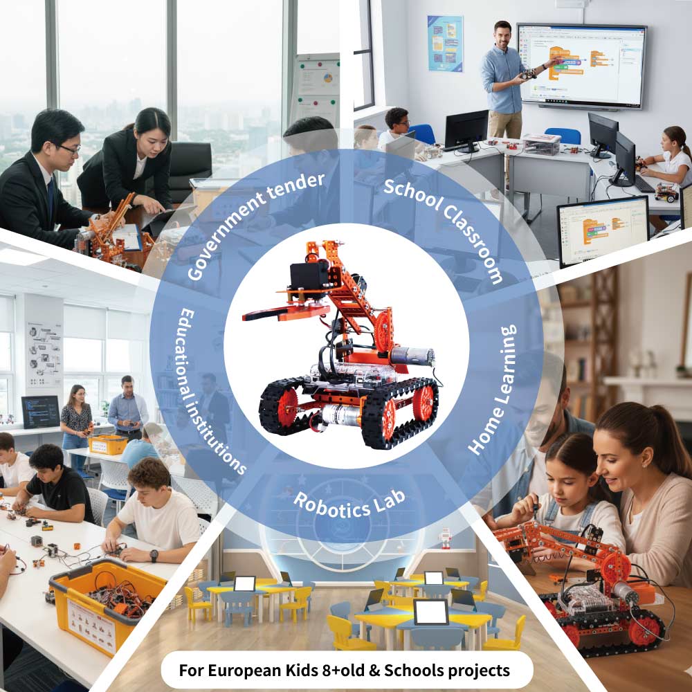 Продвинутый многомодульный про – обзор и цена Science Project Robot