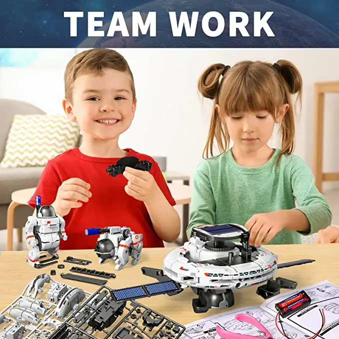 12 в 1, научный эксперимент, с – обзор и цена Science Project Robot