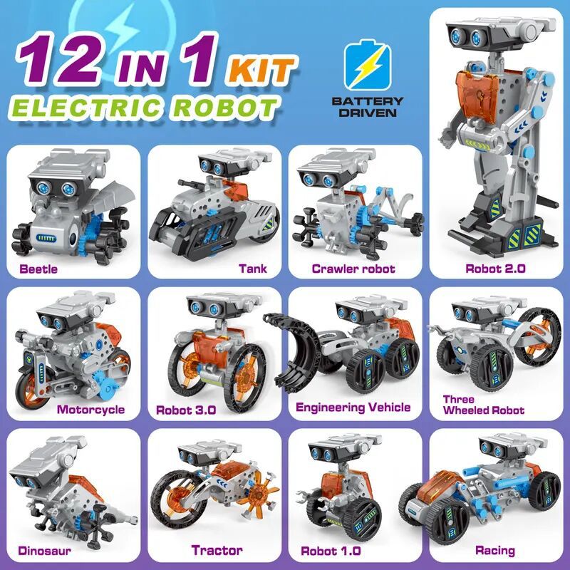 12 в 1, научный эксперимент, с – обзор и цена Science Kit
