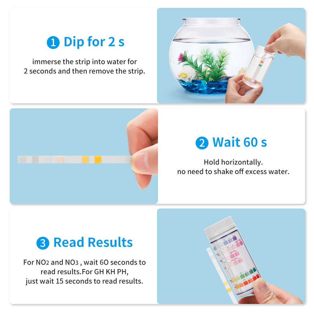 Тест-полоски 6 в 1 для определ – обзор и цена Water Testing Kit