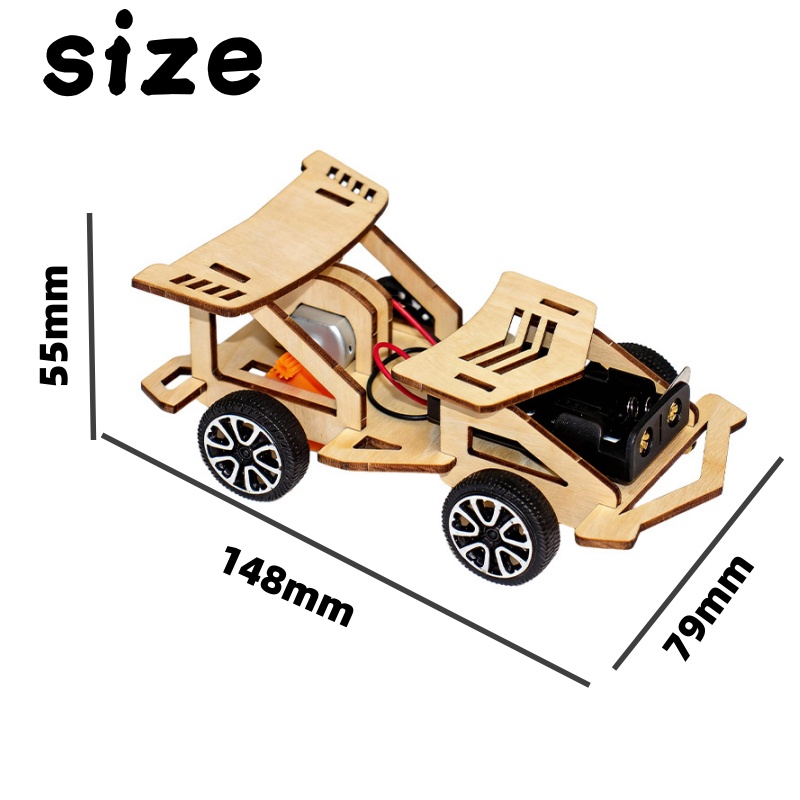 Набор для сборки гоночной маши – обзор и цена Science Hobby Kit