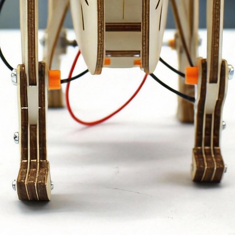 Деревянный механический робот, – обзор и цена Science Project Robot