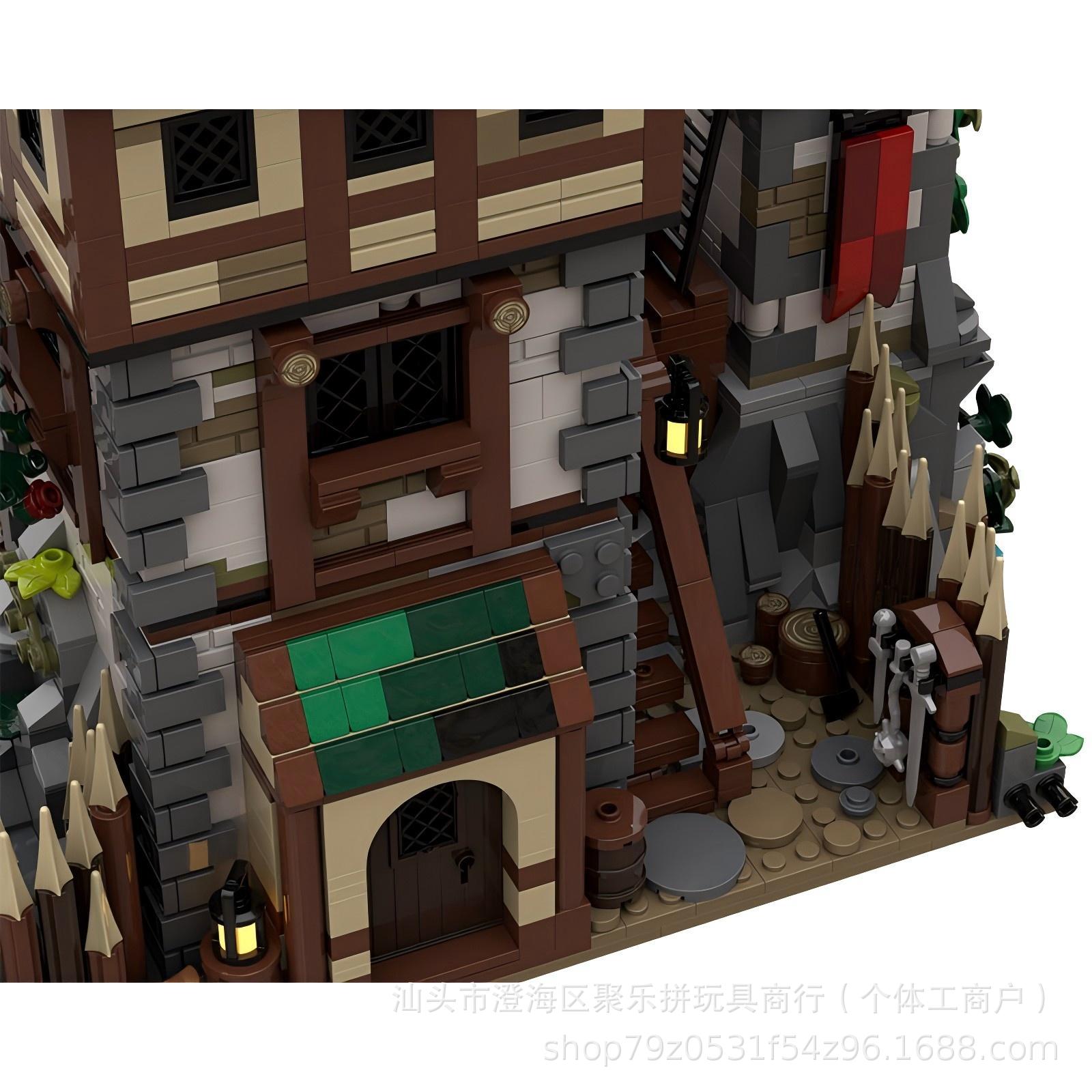 MOC Bear King Castle Мозаика С – обзор и цена Hobby Is Science
