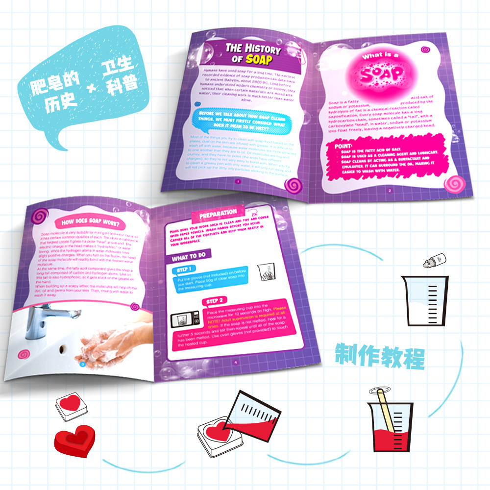 Набор для изготовления мыла св – обзор и цена Science Kit